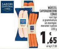 Offerta per Conad - Sapori&Dintorni Würstel a 1,65€ in Conad