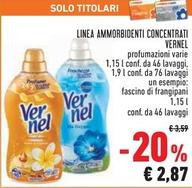 Offerta per Vernel - Linea Ammorbidenti Concentrati a 2,87€ in Conad