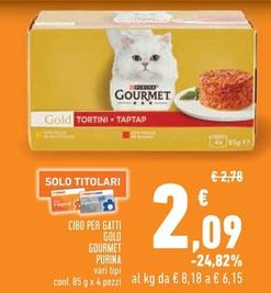 Offerta per Gourmet Purina - Gold Cibo Per Gatti a 2,09€ in Conad