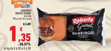 Offerta per Roberto - Gourmet Hamburger a 1,35€ in Conad