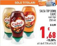 Offerta per Calvè - Salsa Top Down a 1,68€ in Conad