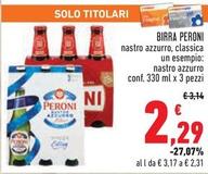 Offerta per Peroni - Birra a 2,29€ in Conad