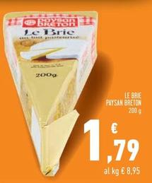 Offerta per Paysan Breton - Le Brie a 1,79€ in Conad