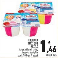 Offerta per Nestlè - Fruttolo Maxi Duo a 1,46€ in Conad