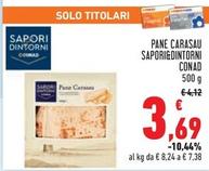 Offerta per Conad - Sapori&Dintorni Pane Carasau a 3,69€ in Conad