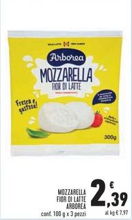 Offerta per Arborea - Mozzarella Fior Di Latte a 2,39€ in Conad