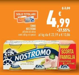 Offerta per Nostromo - Tonno a 4,99€ in Conad