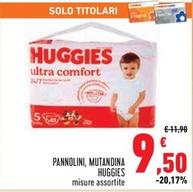 Offerta per Huggies - Pannolini/Mutandina a 9,5€ in Conad