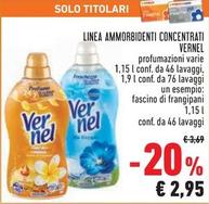 Offerta per Vernel - Linea Ammorbidenti Concentrati a 2,95€ in Conad