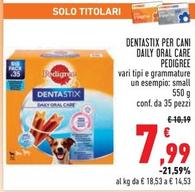 Offerta per Pedigree - Dentastix Per Cani Daily Oral Care a 7,99€ in Conad