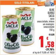 Offerta per Saclà - Olive Olivoli a 1,58€ in Conad