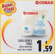 Offerta per Conad - Carta Igienica a 1,59€ in Conad