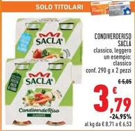 Offerta per Saclà - Condiverderiso a 3,79€ in Conad