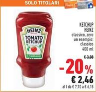 Offerta per Heinz - Ketchup a 2,46€ in Conad