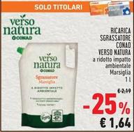 Offerta per Conad - Verso Natura Ricarica Sgrassatore a 1,64€ in Conad