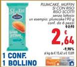Offerta per Riso Scotti - Si Con Riso Plumcake/Muffin a 2,64€ in Conad
