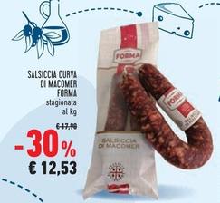 Offerta per Forma - Salsiccia Curva Di Macomer a 12,53€ in Conad