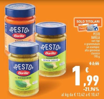Offerta per Barilla - Pesto a 1,99€ in Conad City