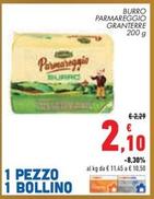 Offerta per Parmareggio - Burro Granterre a 2,1€ in Conad City