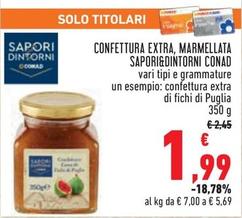 Offerta per Conad - Confettura Extra, Marmellata Sapori&Dintorni a 1,99€ in Conad City