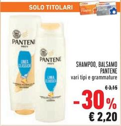 Offerta per Pantene - Shampoo, Balsamo a 2,2€ in Conad City