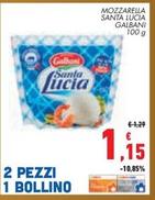 Offerta per Galbani - Mozzarella Santa Lucia a 1,15€ in Conad City
