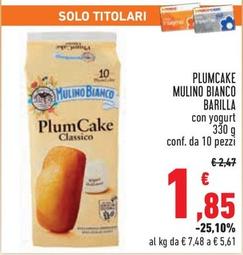 Offerta per Barilla - Plumcake Mulino Bianco a 1,85€ in Conad City