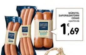 Offerta per Conad - Würstel Sapori&Dintorni a 1,69€ in Conad Superstore