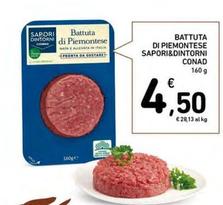 Offerta per Conad - Battuta Di Piemontese Sapori&Dintorni a 4,5€ in Conad Superstore