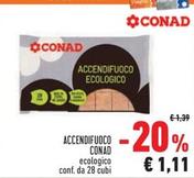 Offerta per  Conad - Accendifuoco  a 1,11€ in Conad Superstore