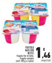 Offerta per Nestlè - Fruttolo Maxi Duq a 1,46€ in Conad Superstore