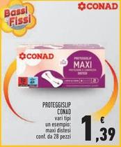 Offerta per Conad - Proteggislip a 1,39€ in Conad Superstore