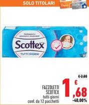 Offerta per Scottex - Fazzoletti a 1,68€ in Conad Superstore