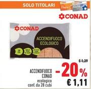 Offerta per Conad - Accendifuoco  a 1,11€ in Conad Superstore