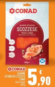 Offerta per  Conad - Salmone Affumicato Scozzese  a 5,9€ in Conad Superstore