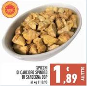 Offerta per  Spicchi Di Carciofo Spinoso Di Sardegna DOP  a 1,89€ in Conad Superstore