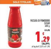 Offerta per Casar - Passata Di Pomodoro a 1,29€ in Conad Superstore