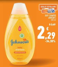 Offerta per Johnson's - Baby Shampoo a 2,29€ in Conad Superstore