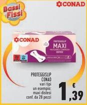 Offerta per Conad - Proteggislip a 1,39€ in Conad Superstore