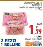 Offerta per Negroni - Cotto In Cubetti a 1,79€ in Conad Superstore