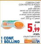 Offerta per Fileni - Cordon Chef Con Filetto Di Pollo a 5,99€ in Conad Superstore