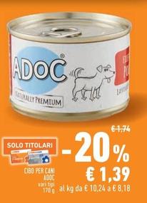 Offerta per Adoc - Cibo Per Cani a 1,39€ in Conad Superstore