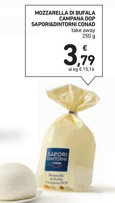 Offerta per Conad - Sapori&Dintorni Mozzarella Di Bufala Campana DOP a 3,79€ in Conad Superstore