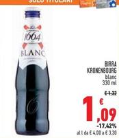 Offerta per Kronenbourg - Birra a 1,09€ in Conad Superstore