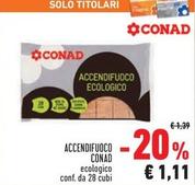 Offerta per  Conad - Accendifuoco  a 1,11€ in Conad Superstore