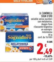 Offerta per Sogni D'Oro - La Camomilla a 2,49€ in Conad Superstore