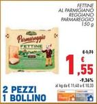 Offerta per Parmareggio - Fettine Al Parmigiano Reggiano a 1,55€ in Conad Superstore