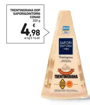 Offerta per Conad - Sapori&Dintorni Trentingrana DOP a 4,98€ in Conad Superstore