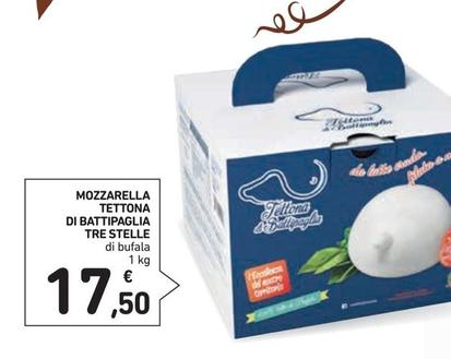 Offerta per Tre Stelle - Mozzarella Tettona Di Battipaglia a 17,5€ in Conad Superstore