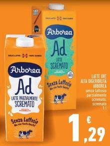 Offerta per Arborea - Latte UHT Alta Digeribilita a 1,29€ in Conad Superstore